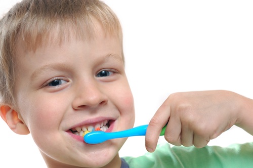 can yellow teeth whitened brushing